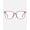 Bubblegum Pink, variant on Unisex Square Blue Light Glasses | Yara