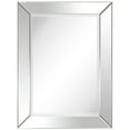 thumbnail image 4 of Empire Art Direct Modern Beveled Rectangular Wall Mirror,Bathroom,Bedroom,Living Room,Ready to Hang - 30 in. x 1.24 in. x 40 in., 4 of 15