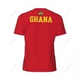 thumbnail image 4 of Exclusive design Ghana Flag Grain 3D Printed Men For Running Bike Soccer Tennis Fitness Sports tshirt Mesh Fans Short T-shirt, 4 of 11