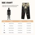 thumbnail image 3 of Sikiie Vintage Winged Rose Skull Women’s Ultra-Soft Comfy Lounge Pants Sleepwear Comfy Lounge Pants Drawstring Sleep Bottoms with PocketsLarge, 3 of 6