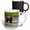 Multicolor, variant on 3drose, Alaska, Lake Clark. Young Grizzly Bear Walks Along Shoreline., 11oz Magic Transforming Mug