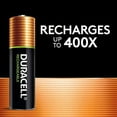 thumbnail image 3 of Duracell Rechargeable NiMH Batteries with Duralock Power Preserve Technology, AA, 4/Pk, 3 of 4