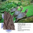 thumbnail image 3 of Plataforma para Tomar el Sol de Tortuga de Resina Forma de Corteza de Simulación Base Estable para Descanso y Escalada de Reptiles Fácil de Limpiar Múltiples Usos ANGGREK Otros, 3 of 8