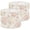 Color 2, variant on Linen Drum Lampshades Underwater Coral Reef Scene Starfish Shells Soft Blue Foliage 13"x13"x10" Light Shade for Table Lamps Floor Lamp Shades Lampshade Replacement Assembly Required