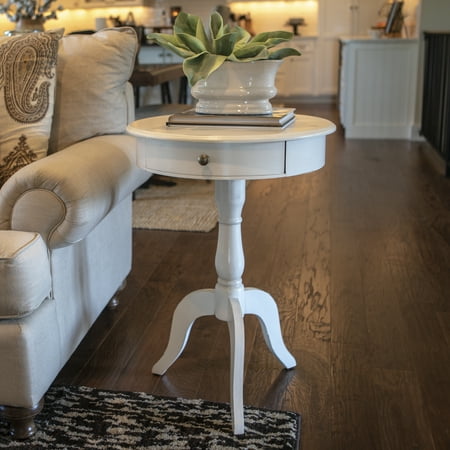 - Pedestal Table w/drawer