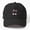 Black, variant on Mom Life Softball Messy Bun Baseball Cap, Sports Mom Hat Style