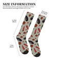 thumbnail image 2 of Compression Socks For Women And Men - Chili Tomato Eggplant Compression Socks Circulation For Workout, 2 of 2