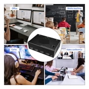 KVM Switch 2In2 Out Dual Monitor Switch Controls 2 Computers Or Laptop Monitors Dual Input Display