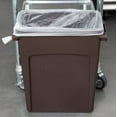 thumbnail image 2 of Rubbermaid Vented Slim Jim 16 Gallon Brown High-Quality Resin Container, 2 of 3