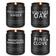 thumbnail image 1 of Candles slashome, paquete de 4 velas aromáticas para hombre, 200 ml, 1 of 9
