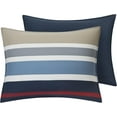thumbnail image 4 of Nautica Bradford Full/Queen Duvet Cover Set in Navy/Red, 4 of 8