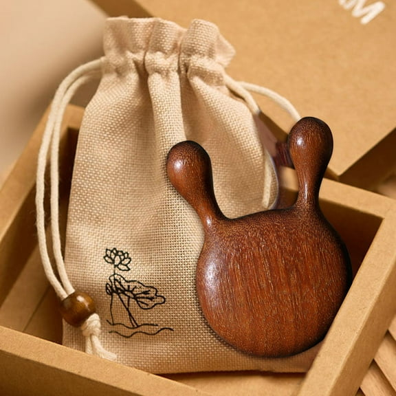 Massage Tools & Sandalwood Scalp Massager Wooden Comb Scalp Stimulator for Relaxation and for Everyone
