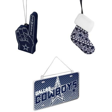 nfl dallas cowboys ornament foam finger knit dallas christmas tree pickup