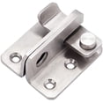 thumbnail image 3 of HUGFEGWE Solid Stainless Steel Latch Hasp Safety Door Lock Right Open Large Size (2 Pack) U2536-16582, 3 of 4