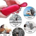 thumbnail image 4 of Menstrual Cup Disc Extra-thin Silicone Menstrual Disk Tampon Or Pads Alternative L Red Ribbon with Drawstring Small Tail, 4 of 5