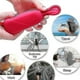 thumbnail image 4 of Menstrual Cup Disc Extra-thin Silicone Menstrual Disk Tampon Or Pads Alternative L Red Ribbon with Drawstring Small Tail, 4 of 5