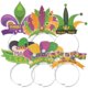 thumbnail image 1 of Party Headwear Aluminum Foil Colorful Headband for Decoration 6Pcs, 1 of 5