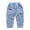 pants 138#Light Blue, variant on Boy's Jeans for Summer Cartoon Embroidery Denim Pants with Relaxed Fit Elastic Waist Breathable Trousers Versatile Casual Daily Wear,Dark Blue,Size 3 Y-4 Y