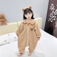 thumbnail image 2 of YUEHUA Baby Girl Wearable Blanket Soft Cartoon Jumpsuit Warm Pajama Sleepsuit Outfit, Size 12-24 Months, 2 of 7