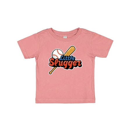 

Inktastic Little Slugger Gift Baby Boy or Baby Girl T-Shirt