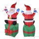 thumbnail image 4 of Luces inflables de Papá Noel de 1,8 M, accesorios inflables de decoración de jardín de Navidad, 100-240V, 4 of 8