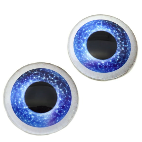 Celestial Blue Doll Glass eyes