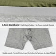 thumbnail image 6 of CHAOYUNYI Men's Cool Breathable Moisture-Wicking Boxer Briefs, Multicolor (5-Pack), 6 of 7