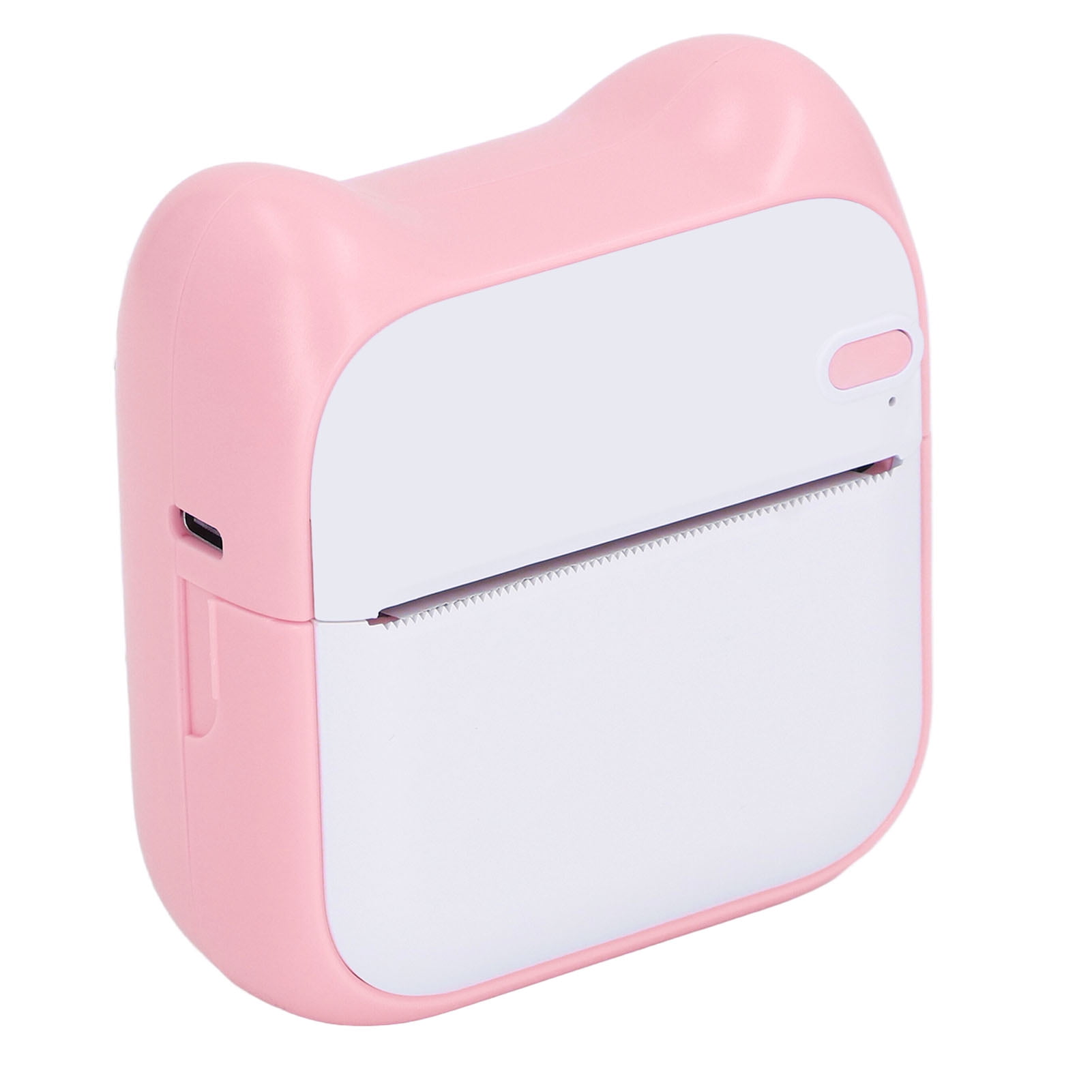 Mini Thermal Printer HD Clear 200dpi Printing BT Portable Printer for Students Photos Notes Pink