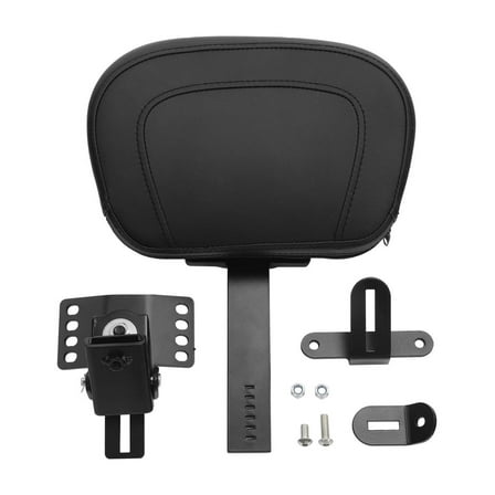 WaiRitoday Adjustable Driver Backrest Fit for Harley Touring 97-23 One-Piece Slotted Seats