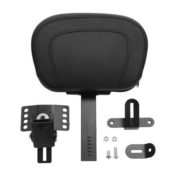 WaiRitoday Adjustable Driver Backrest Fit for Harley Touring 97-23 One-Piece Slotted Seats