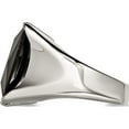 thumbnail image 3 of Stainless Steel Black Cz Polished Ring (Size 7) Made In China sr282-7, 3 of 5