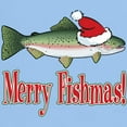 thumbnail image 3 of CafePress - Merry Fishmas Light T Shirt - Men's Classic Graphic T-Shirt, 3 of 4
