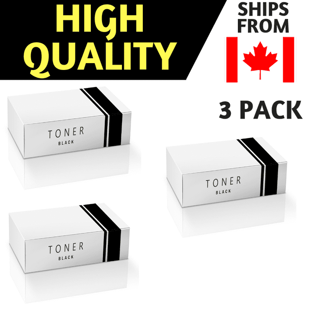 Generic Canon 104/FX-9/FX-10 New Black Toner Cartridge - 3 PER PACK COMBO -Free Shipping Over $50