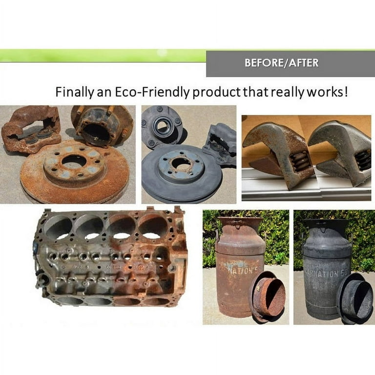 Evapo-Rust ER012 The Original Super Safe Rust Remover Non-Toxic 1 Gallon,  Gray