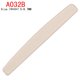 thumbnail image 4 of Sillín de Puente de 2 Piezas, Sin Ranuras, Sin , Beige, 74x3x7,5mm, para Accesorios de Guitarra Acústica, Bricolaje, 4 of 9