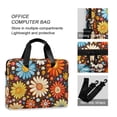 thumbnail image 4 of FORMRS 16" Laptop Bag Carrying Sleeve Case with Handle Travel Shoulder Briefcase, Blooming Flowers, 4 of 8