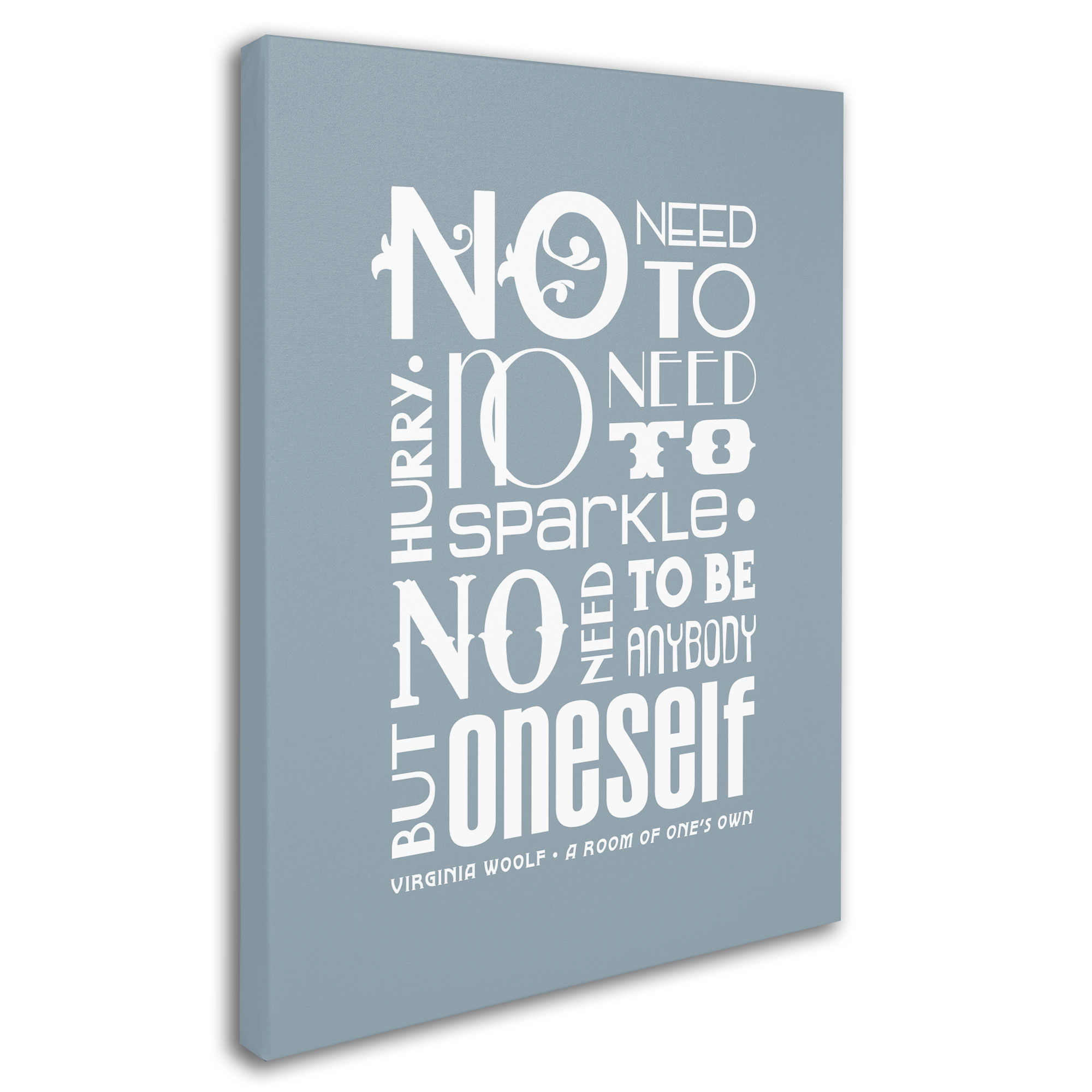Trademark Fine Art "No Need to Sparkle" Canvas Art by Megan Romo