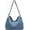 Light Blue, variant on JennyShop Hot Sale Durable Shopping Bag, Pretty Unisex Denim Shoulder Handbag, Women Crossbody Simple Style Tote Bag
