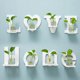 thumbnail image 1 of Gwong Decoración hogareña 4 unids Home Love Carta Muro Colgante Colgante Planta Almacenamiento Estante Estante Decoración de la habitación Gwong 21044624, 1 of 6