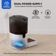 thumbnail image 5 of Comedero automático inteligente para gatos con WiFi y control por app desmontable para fácil limpieza compatible con Alexa con 1 a 10 comidas al día para perros de 6 L o 25 tazas, 5 of 8