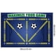 thumbnail image 2 of Alfombrilla de entrenamiento de fútbol americano indoor para niños - Alfombra antideslizante de barro de diatomeas con aislamiento acústico para ejercicios de juego de pies y desarrollo de habilidades, 2 of 3