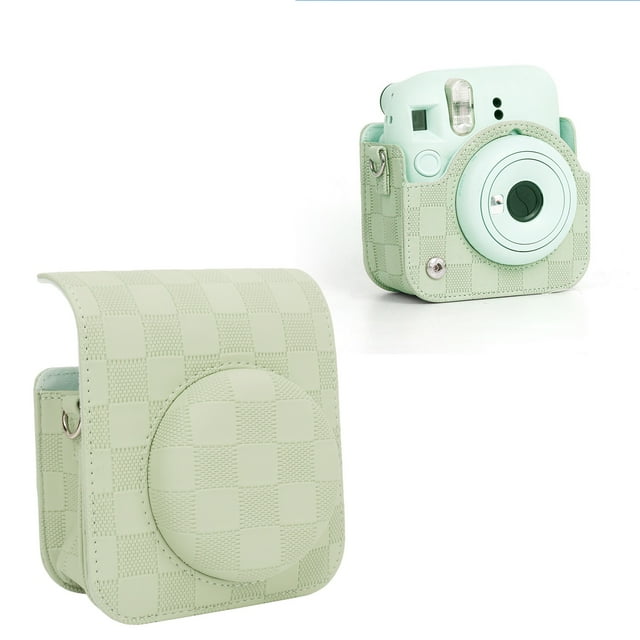 For Mini 12 Camera Protective Case§ Camera Case§portable Travel Storage Cover Bag For Mini 12§pu Leather Camera Bag§for Mini 12 Camera Protective Bag§camera Case For Mini 12