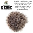 thumbnail image 4 of Brocha de afeitar Kent INF1 Infinity Ultra-Soft Silvertex, 4 of 8