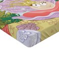 thumbnail image 2 of Ambesonne Cartoon Fitted Sheet, Pearl on Shell, Full Size, Multicolor, 2 of 3
