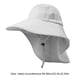 thumbnail image 2 of Gorro de Pesca Outdoor con Malla Protectora para el Cuello para Senderismo Gris Claro Gris, 2 of 3