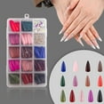 thumbnail image 4 of Adjustable and Customizable False Nails - DIY Nail Art,Style:Style 3;, 4 of 5