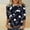 Multicolor, variant on BLTIBY Womens 3/4 Sleeve Shirts Fall Spring Printed Round Neck Top Fashion Comfy Casual Pullover Blouse Multicolor 4XL