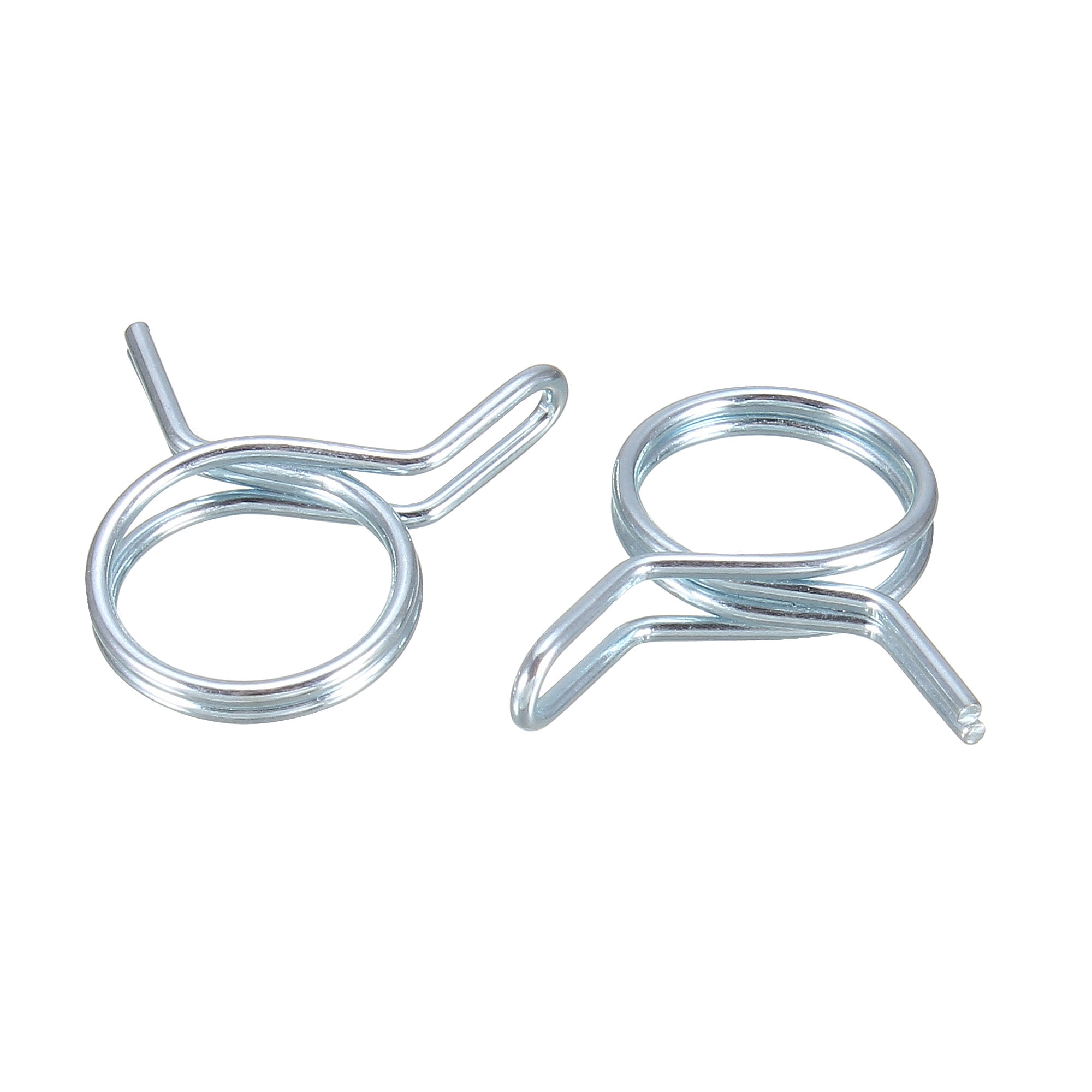 Double Wire Spring Hose Clamp 10mm Fuel Line Silicone Hose Tube Spring