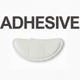 thumbnail image 2 of Breast Sweat Pads, Small, 100% Cotton Disposable Under Breast Liner, 6 Pieces, Adhesive, 2 of 6