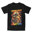 thumbnail image 1 of Sobreviví al dolor de estómago de hoy, camiseta para hombre y mujer, divertida camiseta de manga corta con gato, camisetas informales de algodón de gran tamaño, ropa de calle, 1 of 6